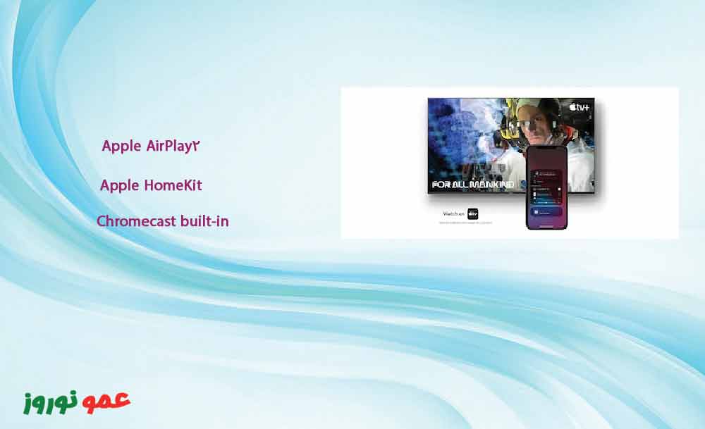 اشتراک گذاری AirPlay2 تلویزیون هوشمند سونی X85J