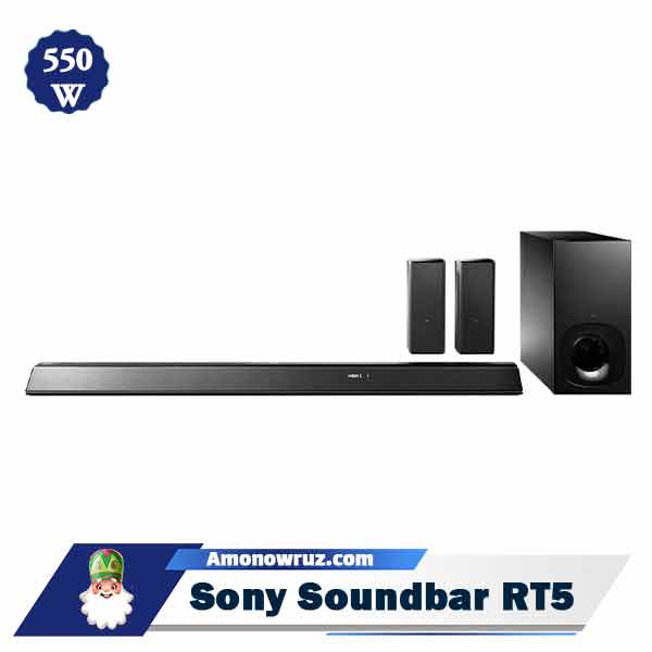 ساندبار سونی RT5 سیستم صوتی 550 وات RT5