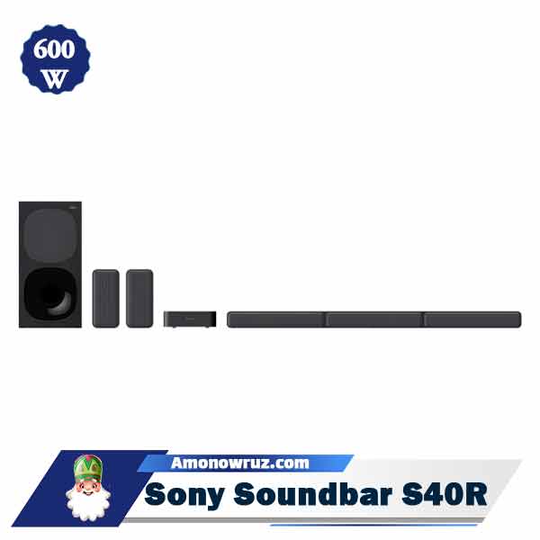 ساندبار سونی S40R سیستم صوتی 600 وات S40R