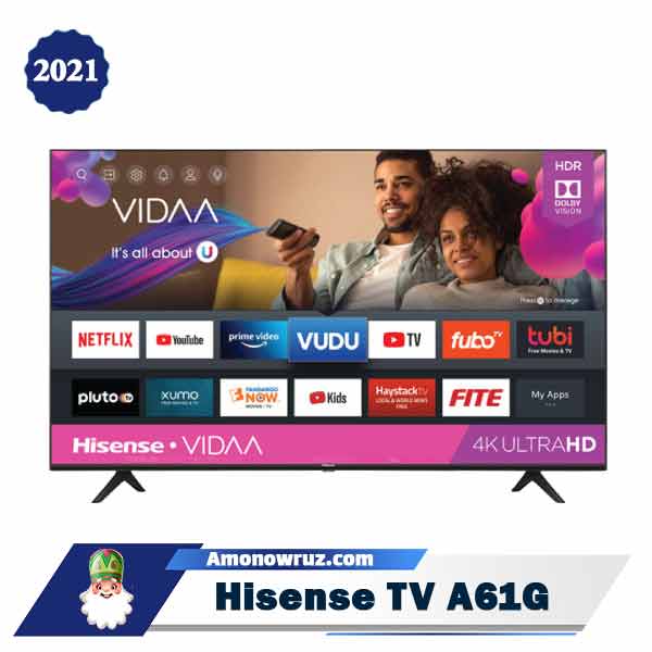 تلویزیون هایسنس A61G » مدل 2021 50A61G
