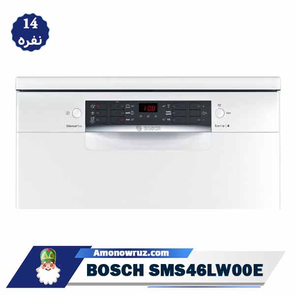 ماشین ظرفشویی بوش 46LW00E مدل SMS46LW00E ظرفیت 14 نفره