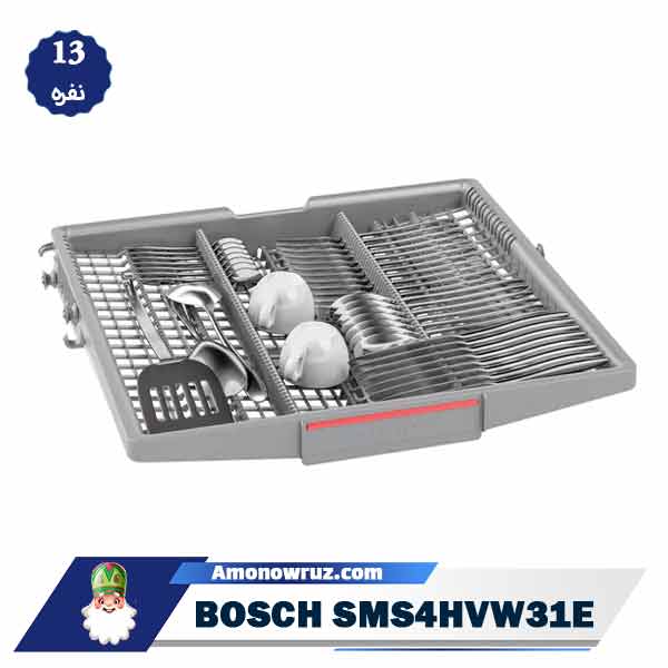 ماشین ظرفشویی بوش 4HVW31E مدل SMS4HVW31E ظرفیت 13 نفره