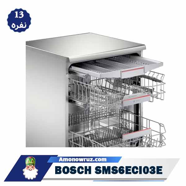 ماشین ظرفشویی بوش 6ECI03E مدل SMS6ECI03E ظرفیت 13 نفره