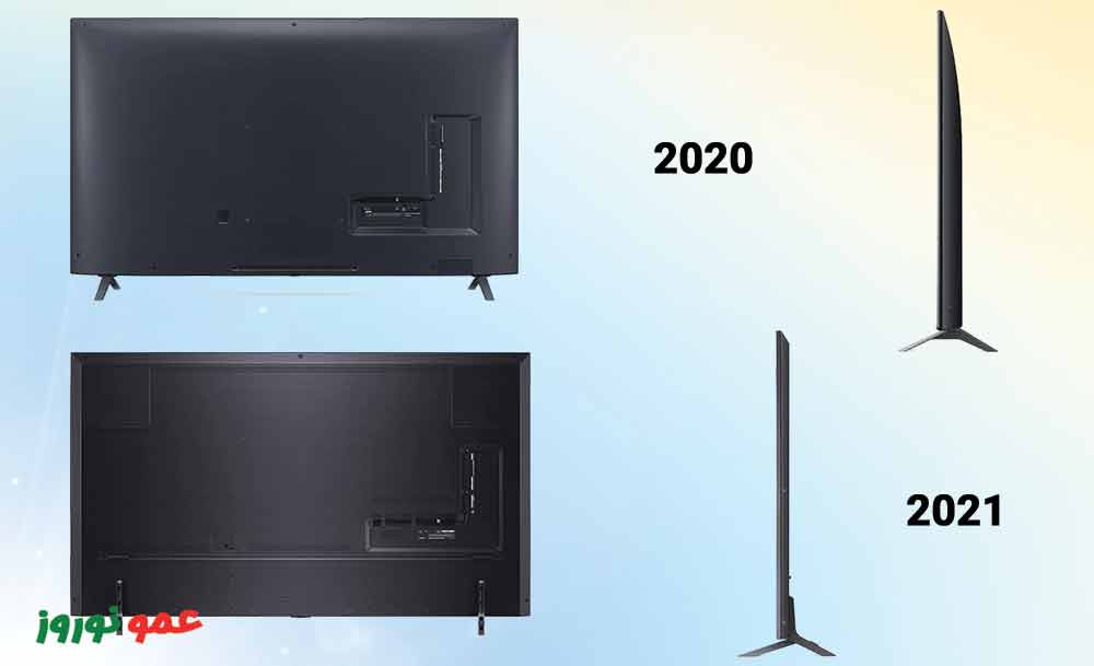 دیزاین تلویزیون ال جی NANO90 2020 2021
