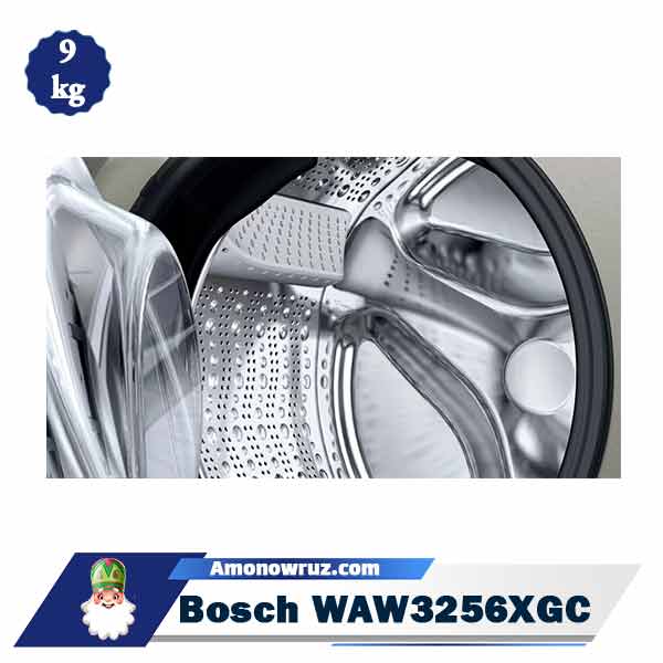 ماشین لباسشویی بوش 3256 مدل WAW3256XGC ظرفیت 9 کیلوگرم