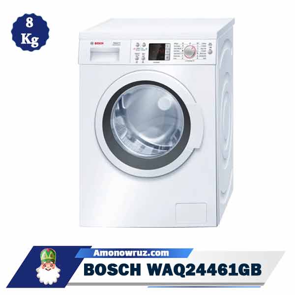 ماشین لباسشویی بوش 24461 مدل WAQ24461GB ظرفیت 8 کیلوگرم