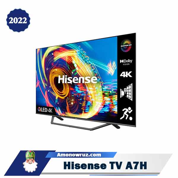 تلویزیون هایسنس A7H » مدل QLED 55A7H 2022