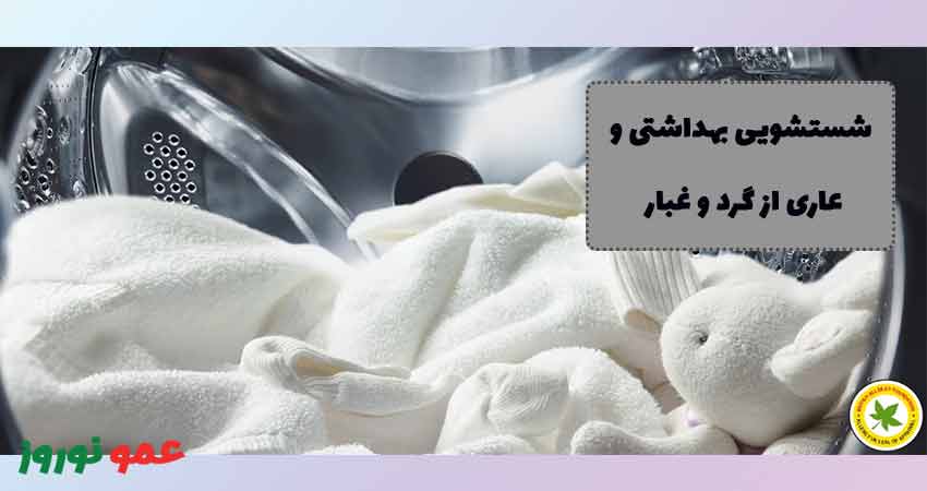 شستشو بهداشتی توسط لباسشویی ال جی F2T2